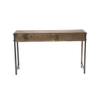 Mesa Consola de Metal Bronce