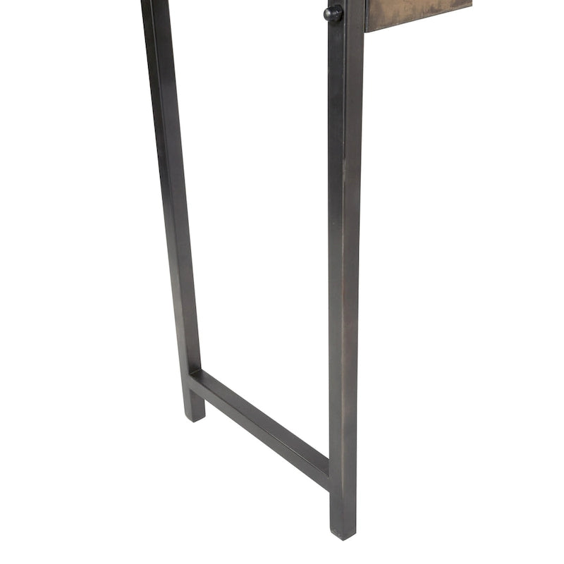 Mesa Consola de Metal Bronce