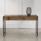 Mesa Consola de Metal Bronce