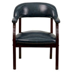 Silla de conferencia con tapicería de contraste en los bordes