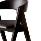 Sillas de comedor transicionales en forma de V (paquete de 4)