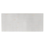 Mesa de comedor plegable rectangular rústica antigua de pino macizo de 7' x 40