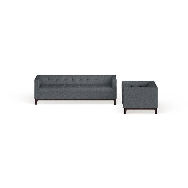Juego de muebles tapizados de 2 piezas para sala de estar