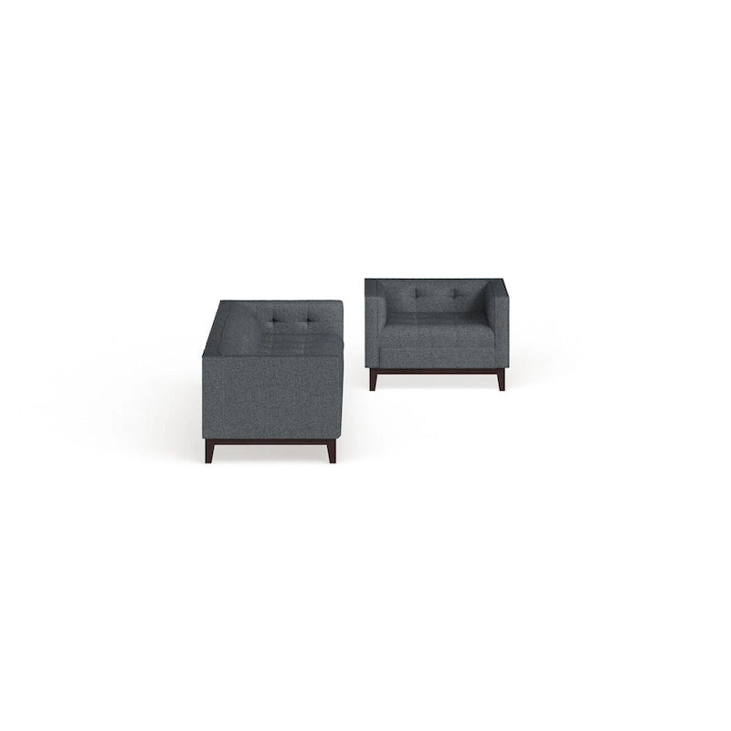 Juego de muebles tapizados de 2 piezas para sala de estar