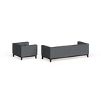Juego de muebles tapizados de 2 piezas para sala de estar