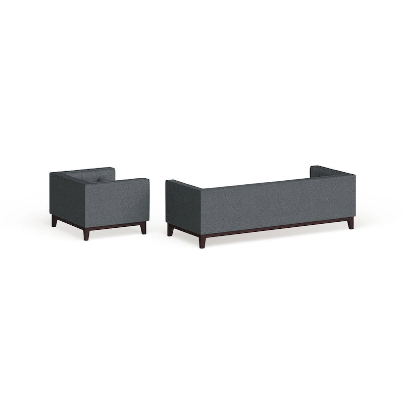 Juego de muebles tapizados de 2 piezas para sala de estar