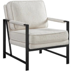 Sillón decorativo retro de piel sintética