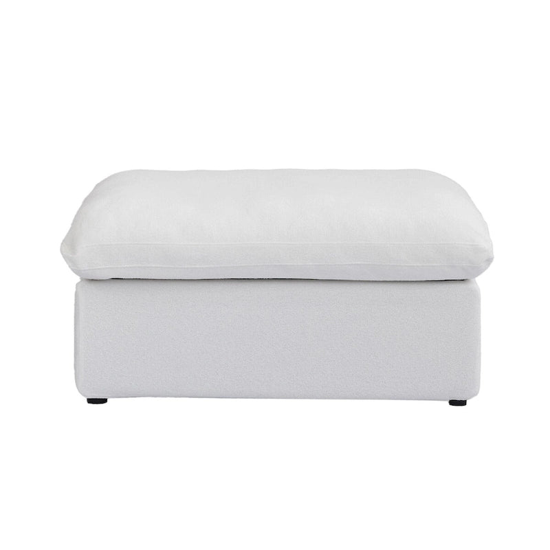 Sofá Seccional Modular Convertible, Sofá Esquinero de 5 Plazas con Almohadas, 2 Sofás Minimalistas de 120,45 para Sala de Estar