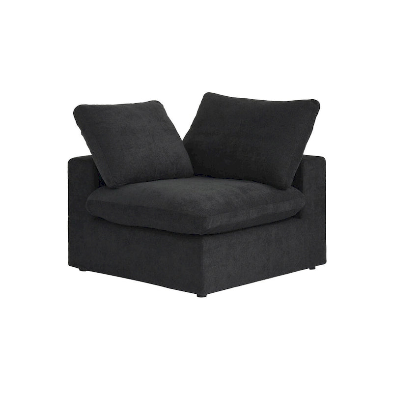 Sofá Seccional Modular Convertible, Sofá Esquinero de 5 Plazas con Almohadas, 2 Sofás Minimalistas de 120,45 para Sala de Estar