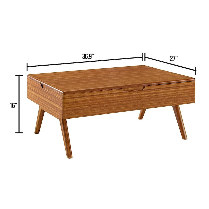 Mesa de centro elevable, Cobre