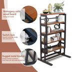 Mesa de Comedor Convertible Multifunción de Madera de Tamaño Mediano, Mesa de Comedor de Transición y Estante para el Hogar y la Cocina, Cambio Libre