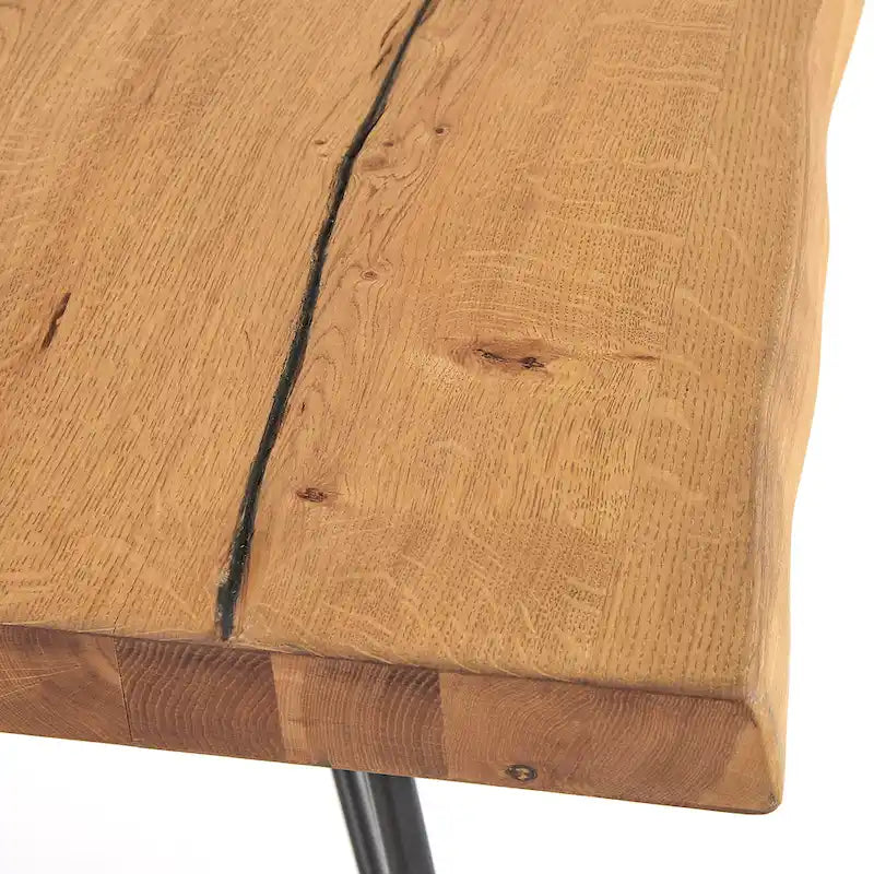 Mesa de comedor de madera maciza