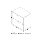 Archivador lateral de 29" de ancho