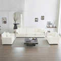 Sofá de 3, sofá de sala de estar de 1+1+3 asientos, silla decorativa, sofá de dos plazas