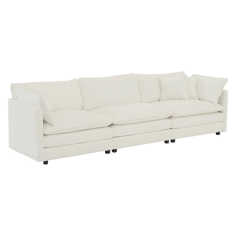 Sofá de 3, sofá de sala de estar de 1+1+3 asientos, silla decorativa, sofá de dos plazas