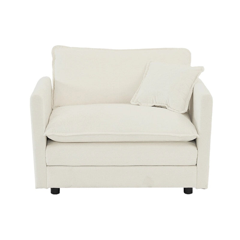 Sofá de 3, sofá de sala de estar de 1+1+3 asientos, silla decorativa, sofá de dos plazas
