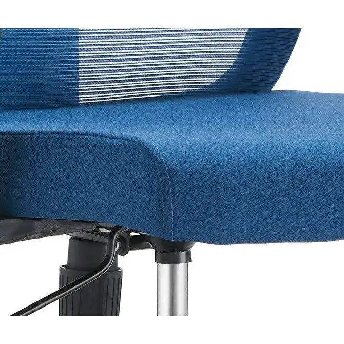Silla de oficina con respaldo medio, altura ajustable, giro e inclinación
