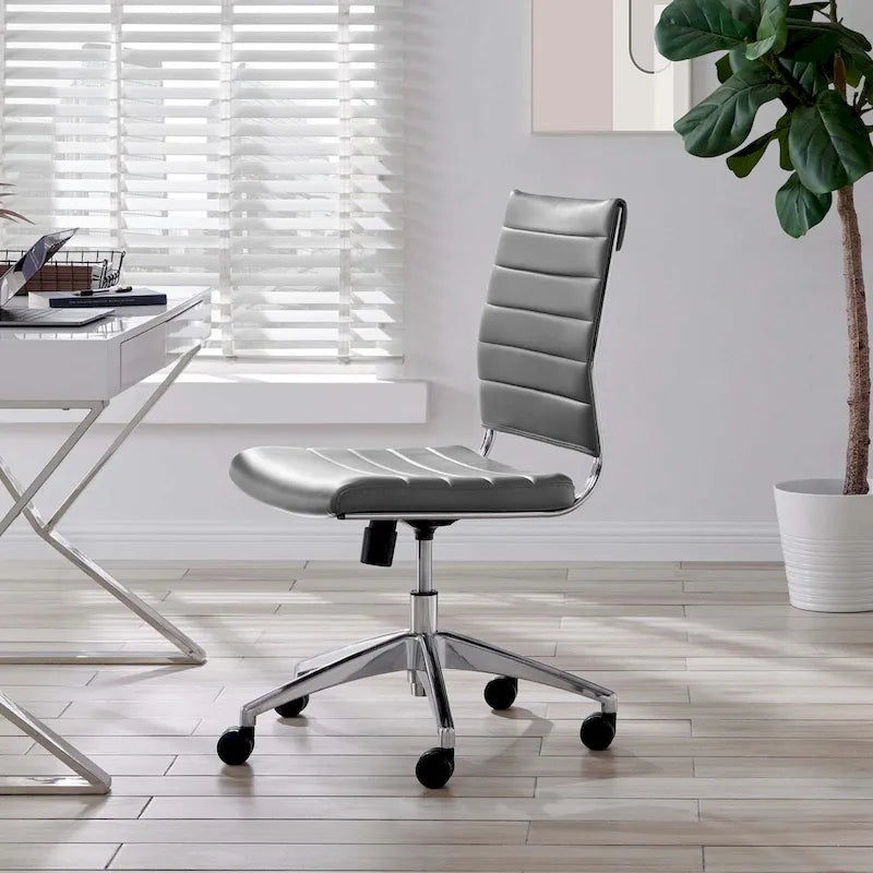 Silla de oficina con respaldo medio