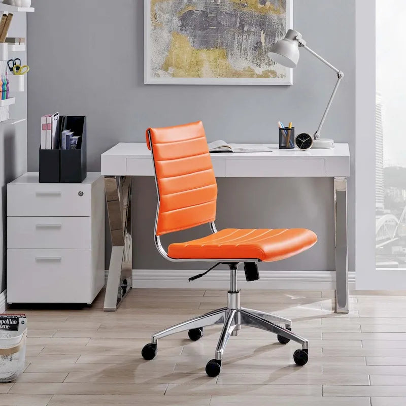 Silla de oficina con respaldo medio