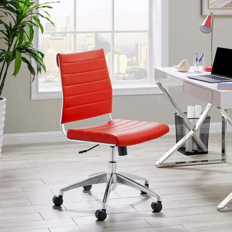Silla de oficina con respaldo medio
