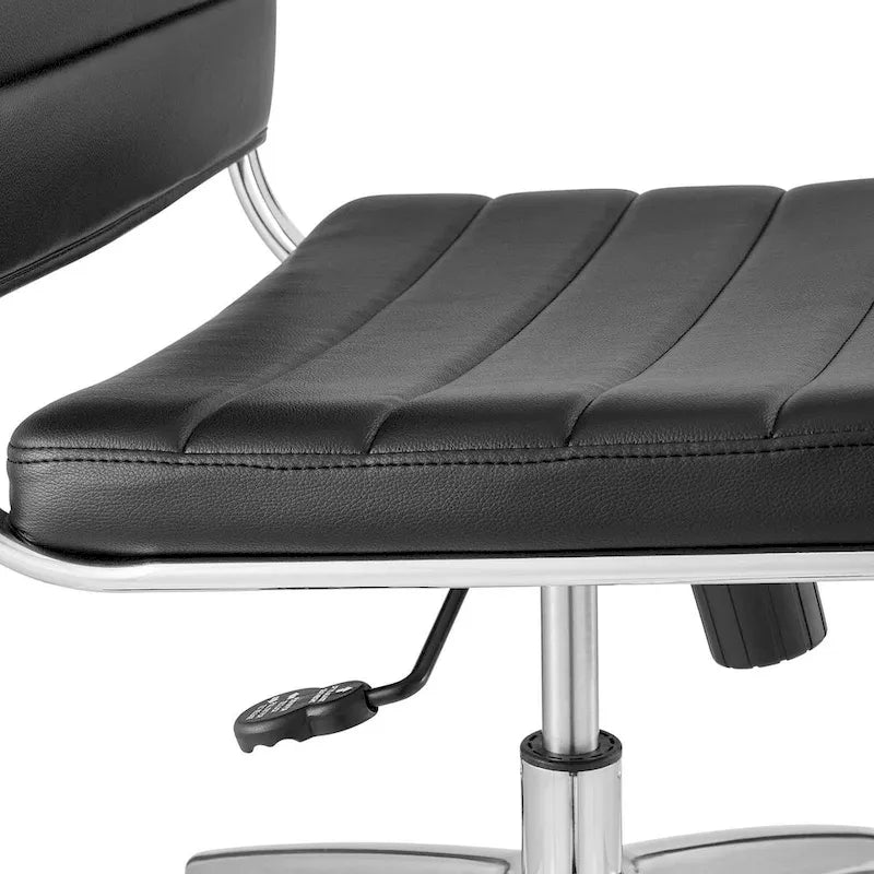 Silla de oficina con respaldo medio