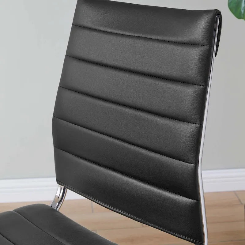 Silla de oficina con respaldo medio