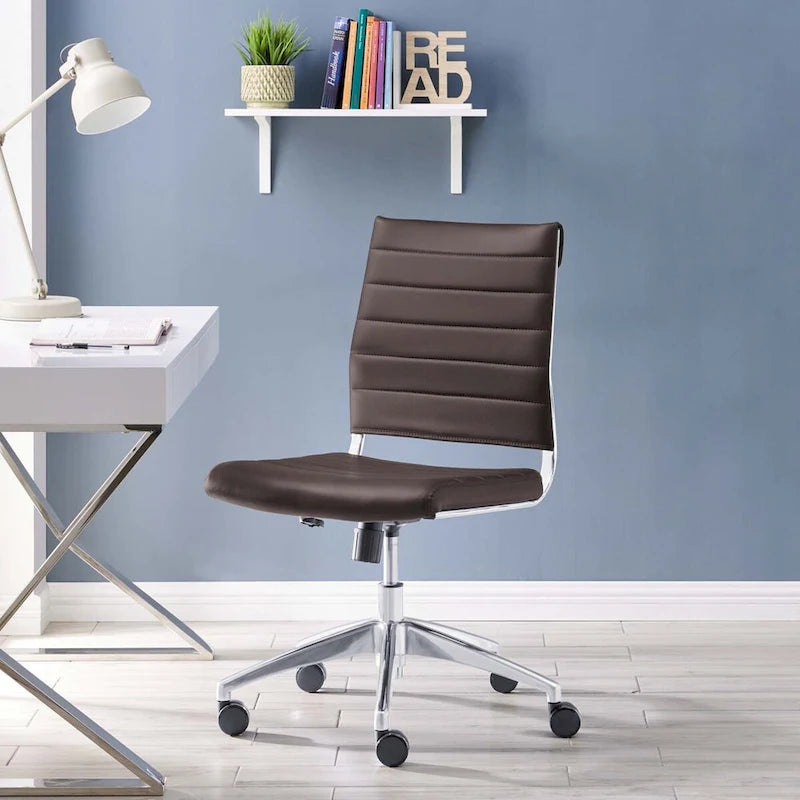 Silla de oficina con respaldo medio