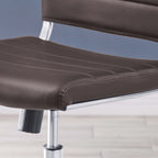 Silla de oficina con respaldo medio