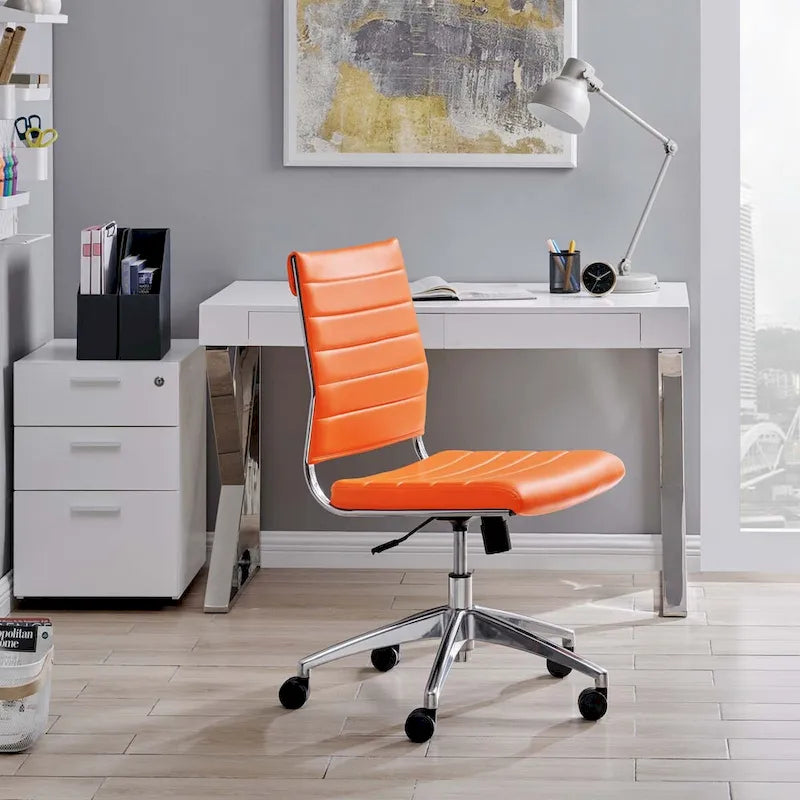 Silla de oficina con respaldo medio