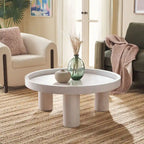 Mesa de centro redonda de 3 patas