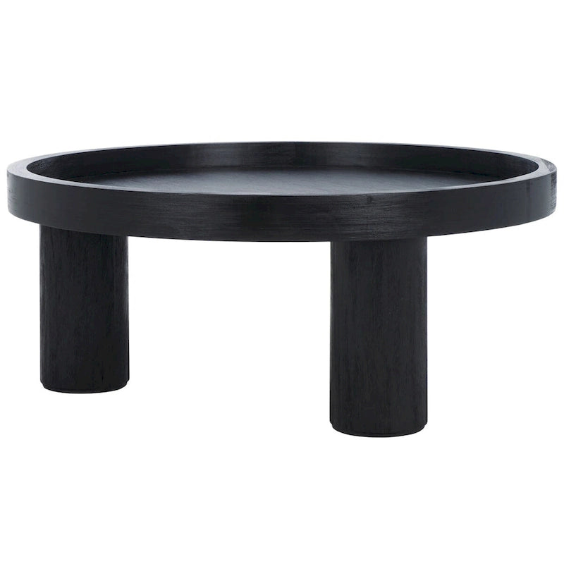 Mesa de centro redonda de 3 patas
