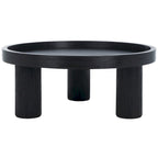 Mesa de centro redonda de 3 patas
