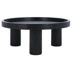 Mesa de centro redonda de 3 patas