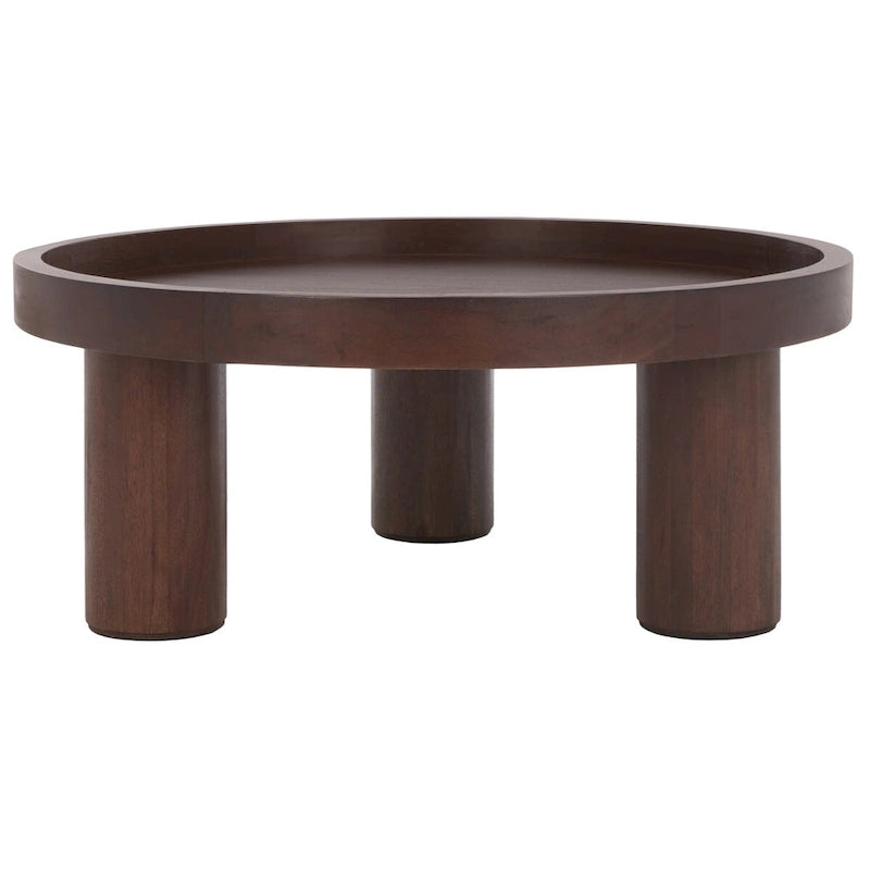 Mesa de centro redonda de 3 patas