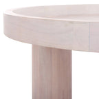 Mesa de centro redonda de 3 patas